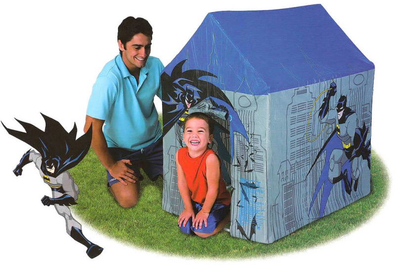 Bestway dětský stan domeček Batman 107 × 76 × 114 cm - 1 kus