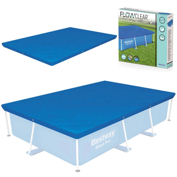 Bestway 58105 krycí plachta na bazén s konstrukcí 2,59x1,7x0,61 m