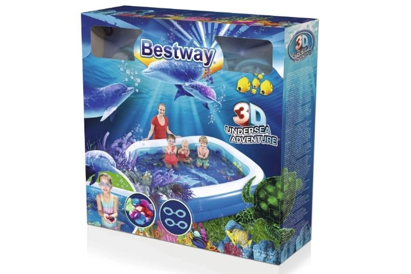 Bestway 54177 3D bazének 262 x 175 x 51 cm