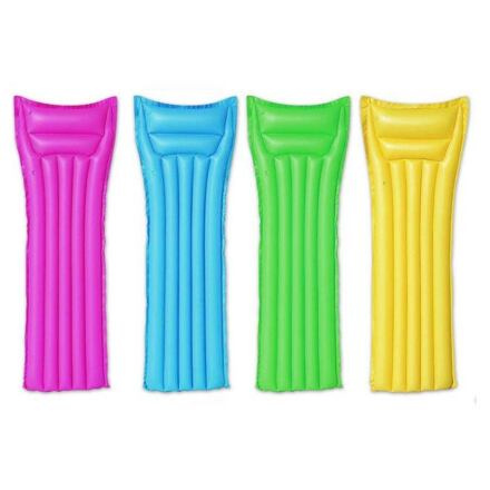 BESTWAY Nafukovací matrace 4 barvy (modrá, zelená, růžová, žlutá) 183x69 cm