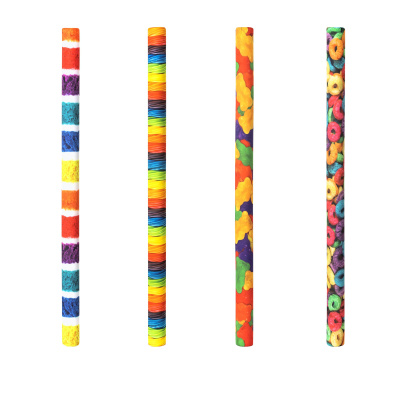 Dudlu Vodní pěnová tyčnudle Cukrátko mix 4 barvy