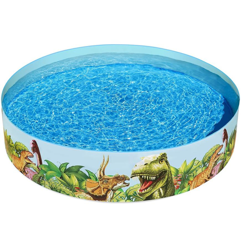 Kruhový Dětský Bazén Dinosaurus 1,83 x 0,38m 55022