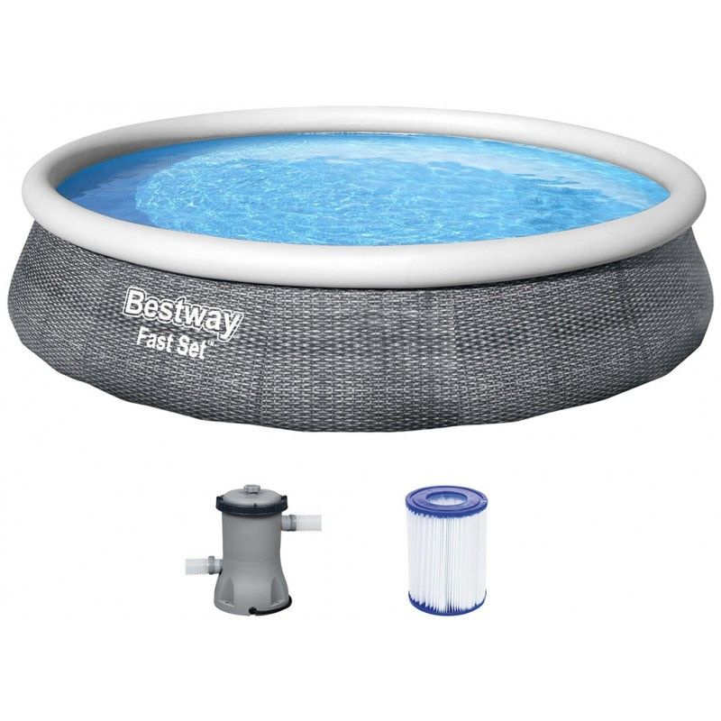 Bestway Fast Set Rattan 3,96 x 0,84 m 57376