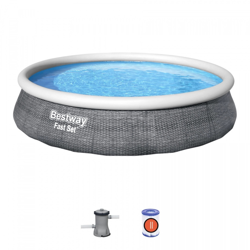 Bestway Fast Set Rattan 3,96 x 0,84 m 57376