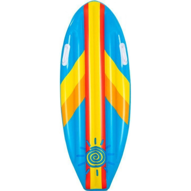 Bestway Dětský surf Sunny Rider, 1,14m x 46cm – mix 2 barvy (modrá,oranžová)