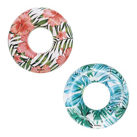 Bestway Nafukovací kruh - Tropical, palmy, 2 druhy, průměr 119cm