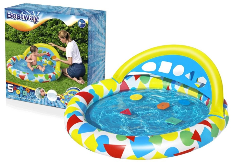 Bestway Nafukovací bazének s vkládáním tvarů, 1,20m x 1,17m x 46cm