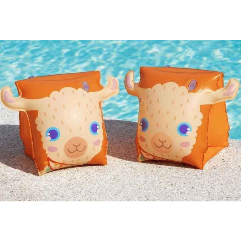 BESTWAY Nafukovací rukávky - Lama, rozměr 23x15 cm