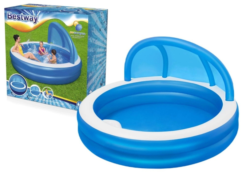Bestway 54337 bazén se stříškou 241 x 140 cm