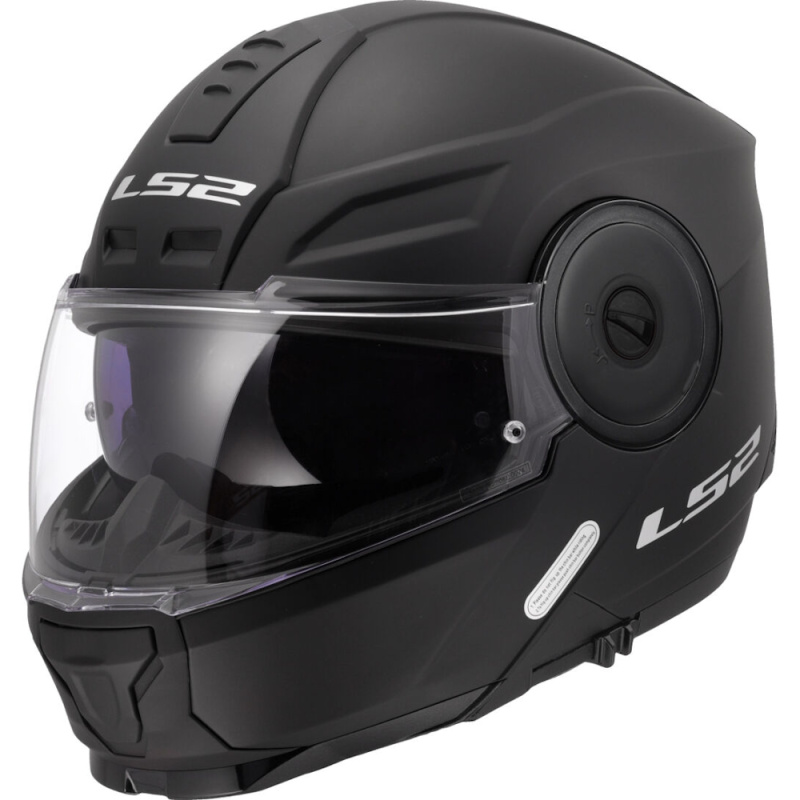 Výklopná moto přilba LS2 FF902 Scope II Solid Matt Black XXL (63-64)