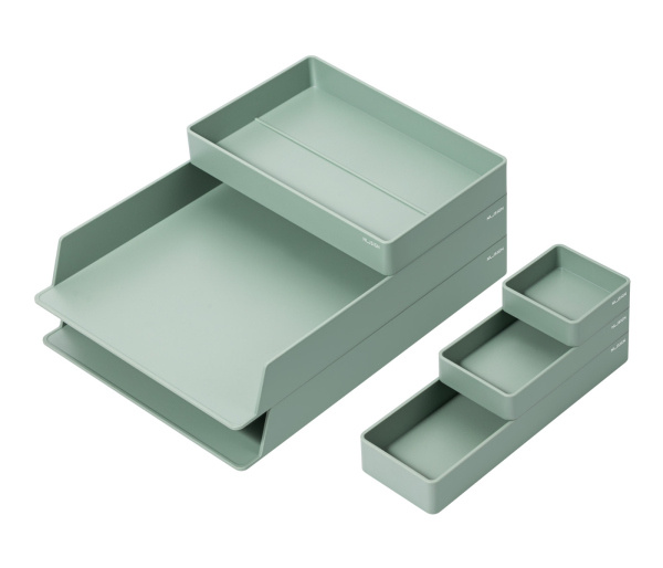 Organizér NUSIGN sada 6ks DELI ENS001 zelená DELI GROUP CO., LTD.