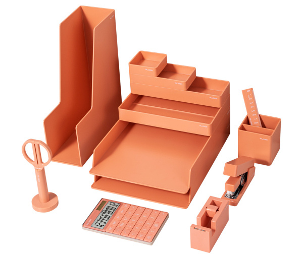 Organizér NUSIGN sada 13ks DELI ENS003 oranžová DELI GROUP CO., LTD.