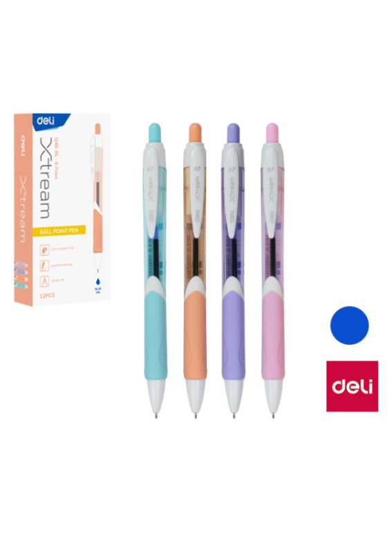 Propiska XTREAM PASTEL DELI EQ46-BL modrá mix DELI GROUP CO., LTD.
