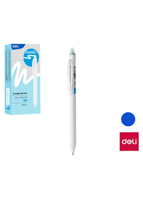 Propiska gelová mazací DELI EG160-BL modrá DELI
