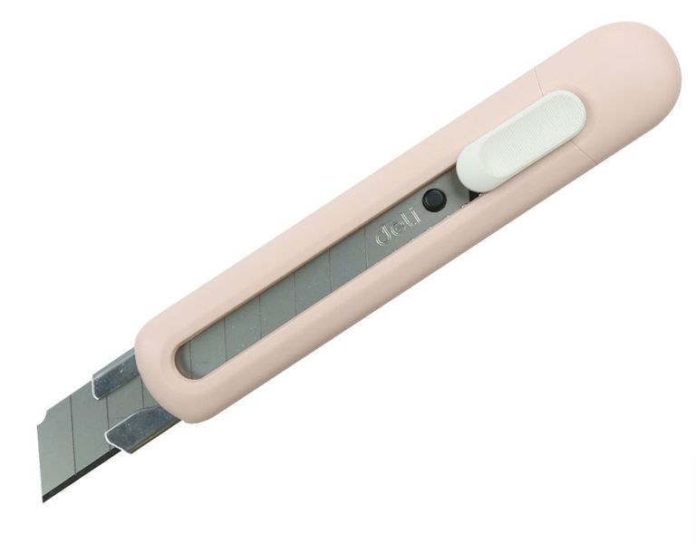 Odlamovacé nůž DELI LINFINI EM530 170 mm - růžový