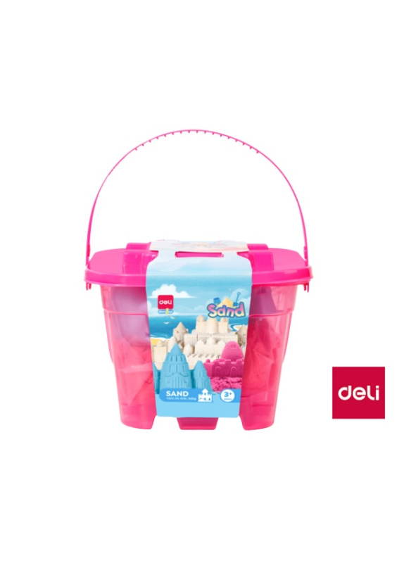 Písek kinetický 500g DELI EY013-PK růžový DELI
