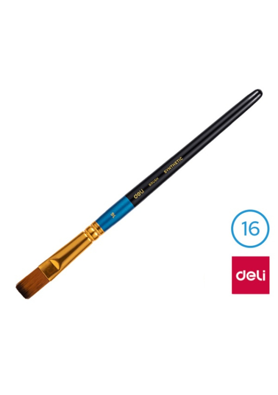 Štětec syntetický plochý č. 16 DELI EC409-16 DELI GROUP CO., LTD.
