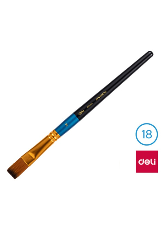 Štětec syntetický plochý č. 18 DELI EC409-18 DELI GROUP CO., LTD.