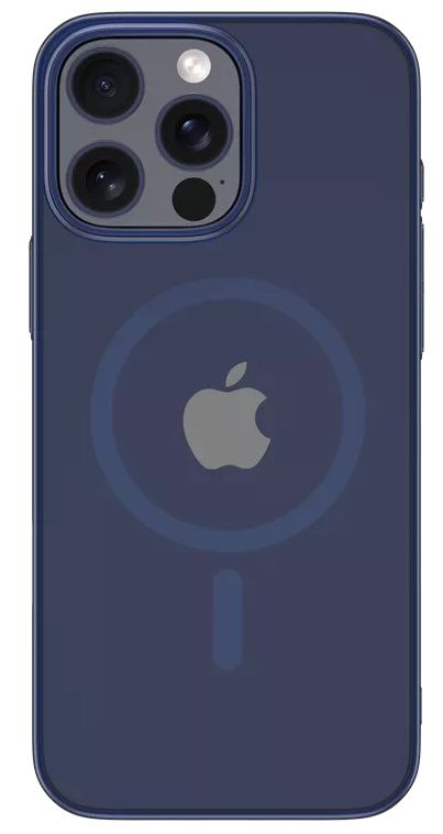 Devia Glimmer Magnetic Series obal pro iPhone 16 Plus - Modrá