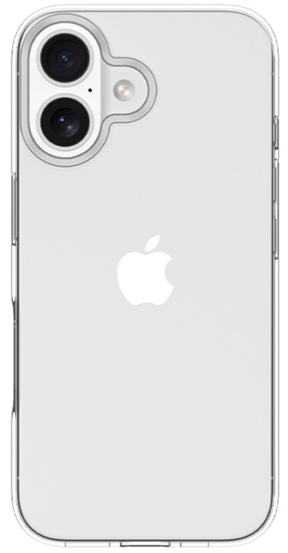Devia Naked TPU obal pro iPhone 16 - Transparentní