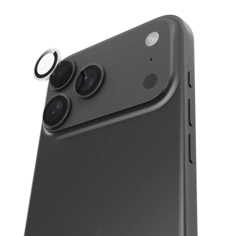 Ochranné sklo na čočky fotoaparátu Devia Peak Series pro iPhone 17 Pro/17 Pro Max Transparentní