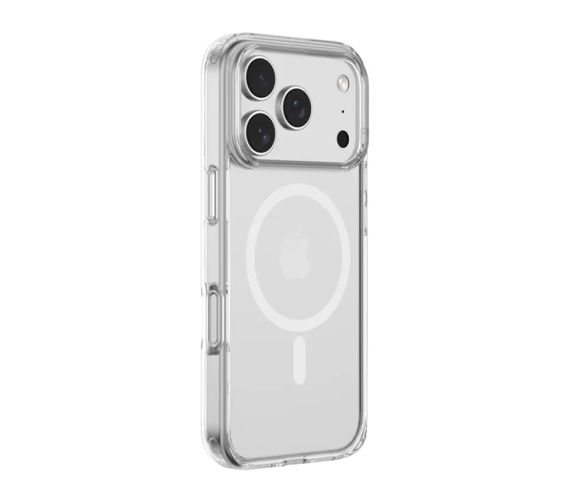 Devia Pure Clear Magnetic Shockproof obal pro iPhone 17 Pro Transparentní