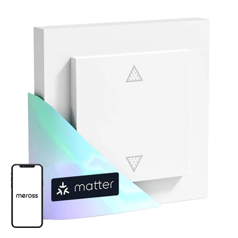 Meross MRS105MA-EU WiFi inteligentní roletový spínač (Matter)
