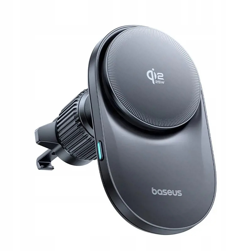 Baseus PrimeTrip VC2 Pro Cooling Magnetický Držák do Auta s Bezdrátovým Nabíjením 25W Cosmic Black