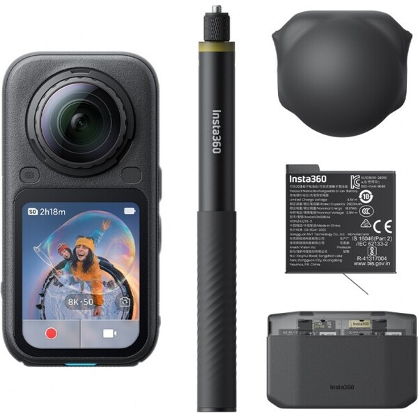 Insta360 X6 Essentials Bundle akční kamera černá