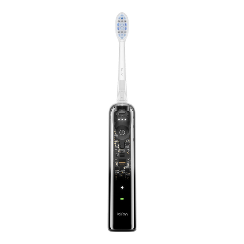 Laifen Wave Pro LFTBO2-PT ABS Transparent elektrický zubní kartáček Black 1 ks