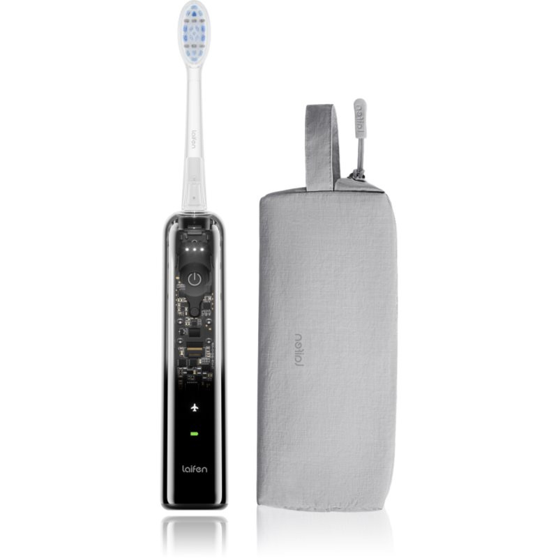 Laifen Wave Pro LFTBO2-PT ABS Transparent elektrický zubní kartáček Black 1 ks