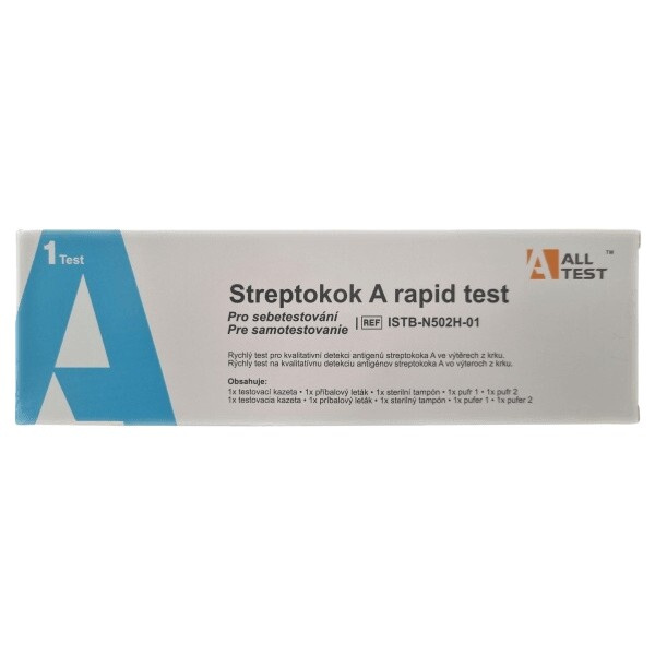 Alltest Streptokok A rapid test 1 ks