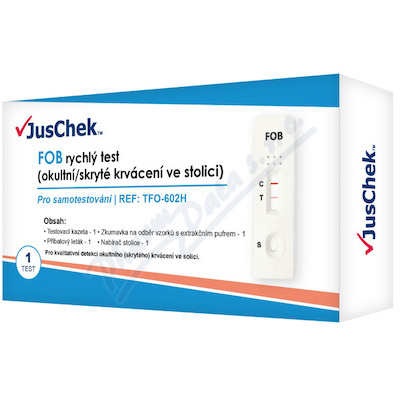 Juschek FOB rychlý test okultní krvácení 1ks
