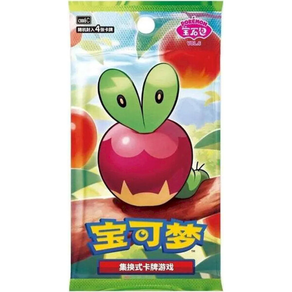 Pokémon Gem Pack Vol. 6 (CBB6C) Booster Balíček - čínsky