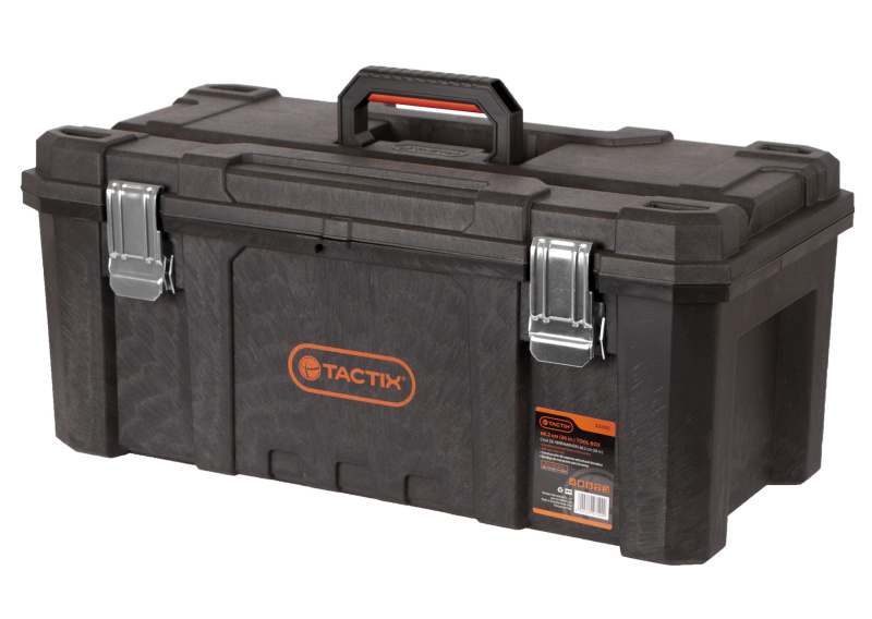 Plastový vodotěsný kufr na nářadí, 662 x 334 x 290 mm - TC320392