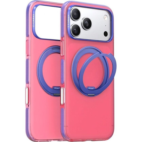 Torras Ostand O3 Hue MagSafe kryt iPhone 17 Pro blush pink