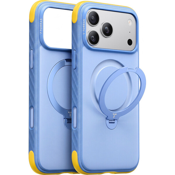 Torras Ostand Q3 Rugg MagSafe kryt iPhone 18 Pro Max modrý