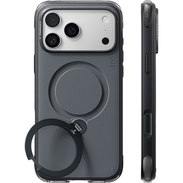 Torras Q3 Air Essential MagSafe kryt iPhone 18 Pro Max černý