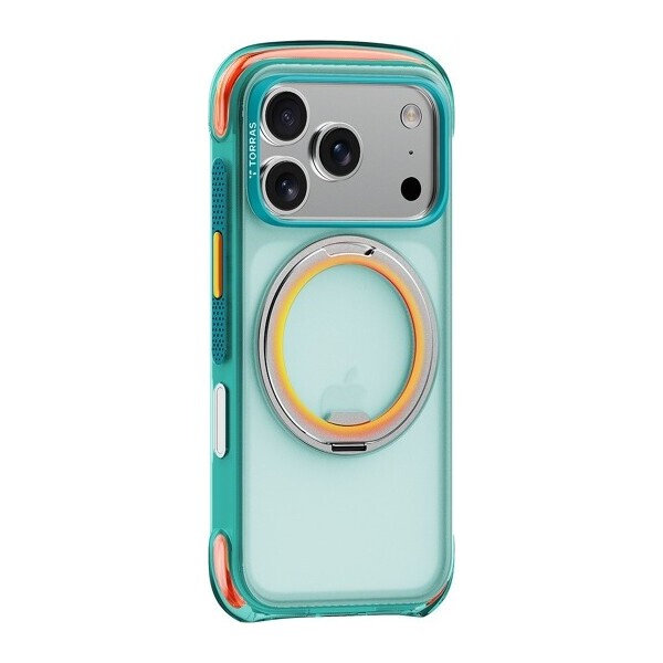 Torras Ostand O3 Air Core MagSafe kryt iPhone 18 Pro Max modrý