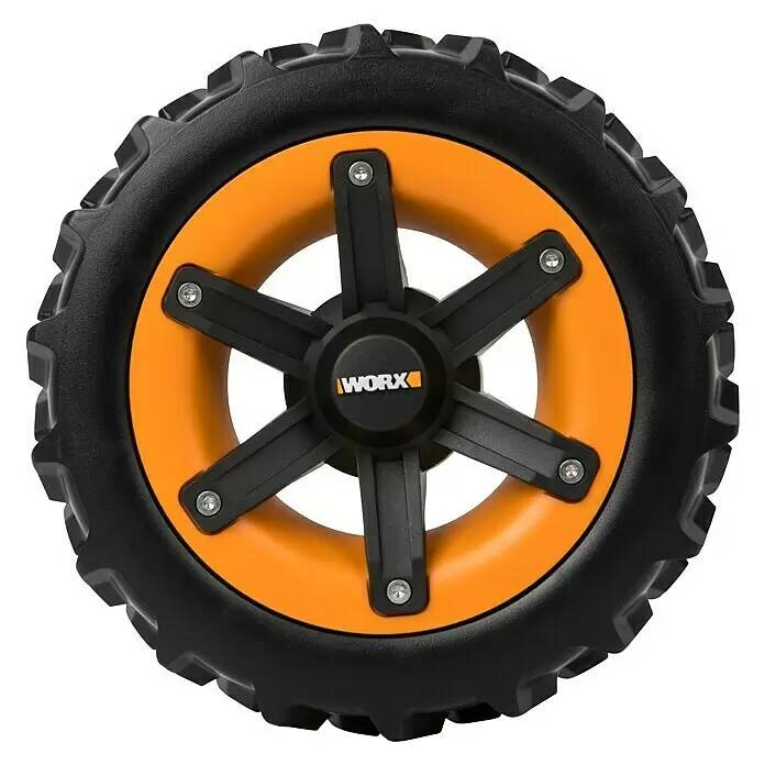 Hnací kola pro robotické sekačky Worx Landroid WA0953 O 20,5 cm / 2 ks / oranžová Varianta: ivi1