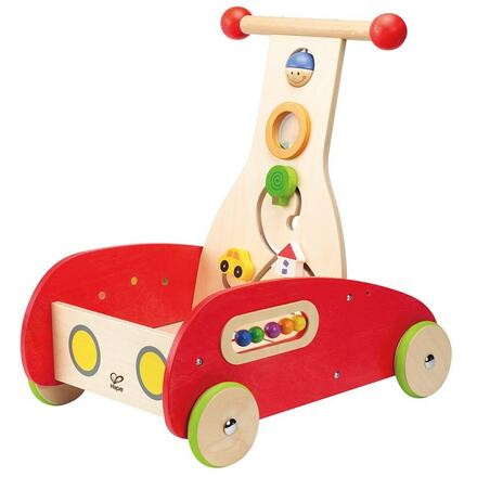 Hape Chodítko Auto, červené
