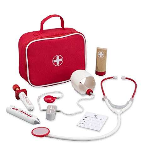 Malý doktor - Set v kufříku, Lékař (Hape)