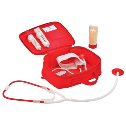 Malý doktor - Set v kufříku, Lékař (Hape)