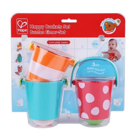 Hape Hračky do vody Veselé kbelíky