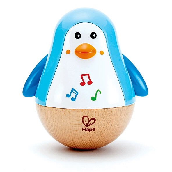 Hračka pro batolata - Balanční tučňák se zvuky (Hape)