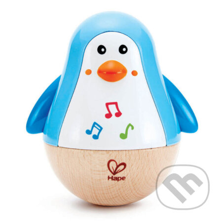 Hračka pro batolata - Balanční tučňák se zvuky (Hape)