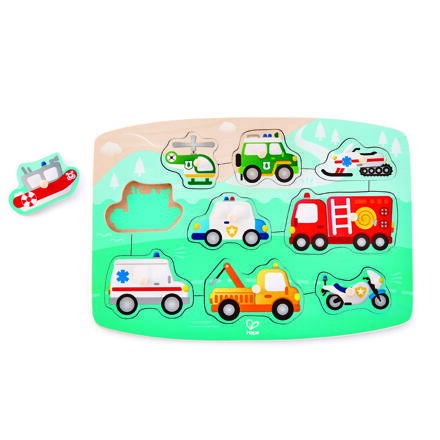 Hape Puzzle na desce - První pomoc