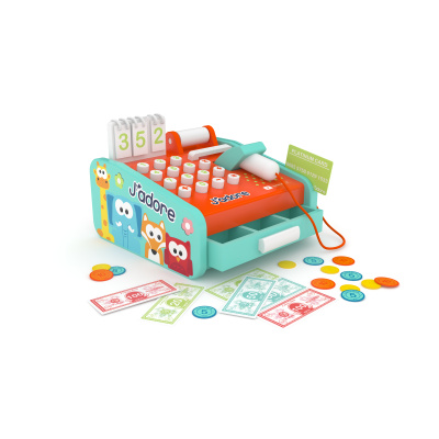 Dřevěná pokladna pro děti