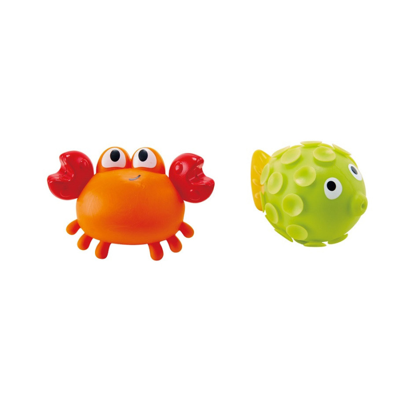 Hape Hračky do vody - stříkací krab s rybkou