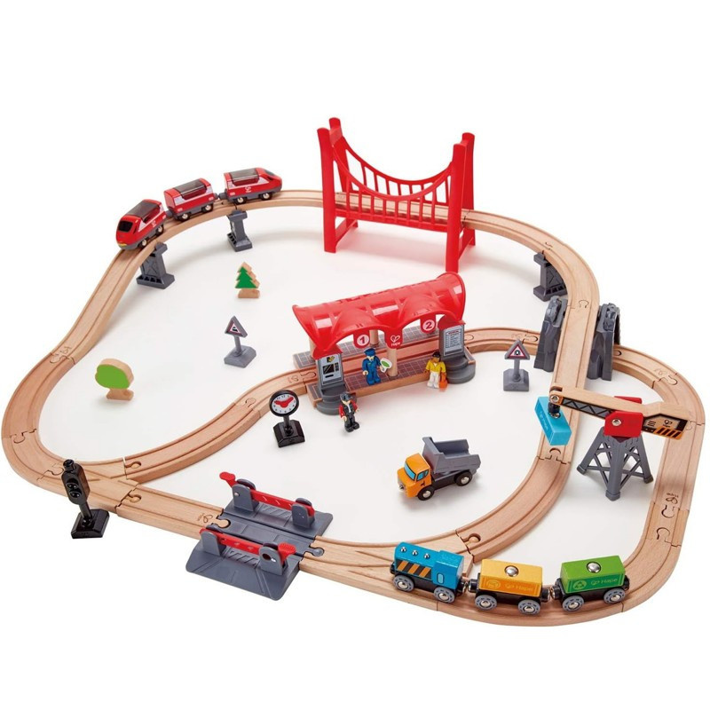 Vláčkodráha Hape - Busy City, 51 dílů